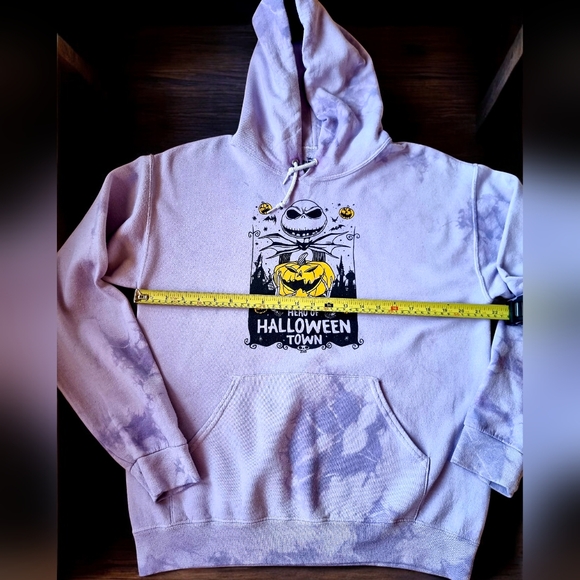 Disney The Nightmare Before Christmas 'Hero Of Halloween Town" Jack Hoodie Sz M - Picture 8 of 9